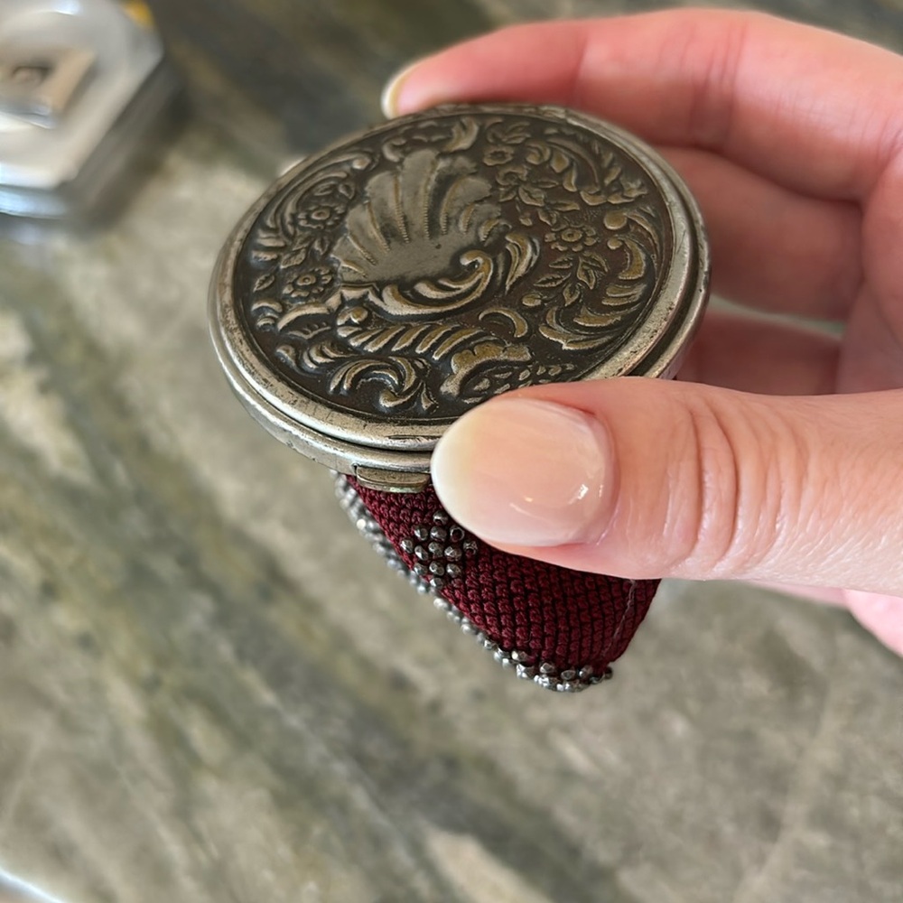 Vintage beaded coin purse